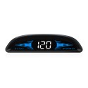 Car HUD Head-up Display Digital GPS Navigation Speedometer GPS Dual System Display Screen with Speed/Time/Direction/Mileage Vehicle Overspeed Alarm Fatigue Driving   Alarm