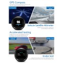 GPS Speed Slope Meter, Digital Inclinometer Level & Angle Gauge, Head Up Display Speedometer, Bevel Tilt Gauges with Multifunctional Function for All DC5-18V Car