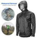 Men Waterproof Windproof Cycling Jacket MTB Bicycle Rain Jacket Outdoor Sport Running Raincoat