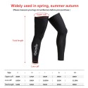 1 Pair Unisex Long Leg Sleeves Summer Sun Protection Leg Cover for Bike Cycling Hiking Running