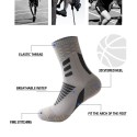 Men's Anti Slip Athletic Socks Sports Grip Socks for Basketball Soccer Volleyball Running Trekking Hiking Absorption Moisture Wicking Socks