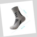 Men's Anti Slip Athletic Socks Sports Grip Socks for Basketball Soccer Volleyball Running Trekking Hiking Absorption Moisture Wicking Socks