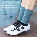 Cycling Socks Silicone Anti Slip Thick Warm Splicing Ankle Sport Socks for Outdoor Running Hiking Basketball