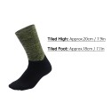 Cycling Socks Silicone Anti Slip Thick Warm Splicing Ankle Sport Socks for Outdoor Running Hiking Basketball