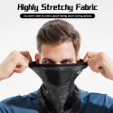 Men Cooling Neck Gaiter UV-Protection Breathable Windproof Summer Scarf Face Cover Balaclava for Cycling Running