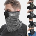 Men Cooling Neck Gaiter UV-Protection Breathable Windproof Summer Scarf Face Cover Balaclava for Cycling Running