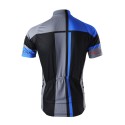 Men Breathable Quick Dry Comfortable Short Sleeve Jersey + Padded Shorts Cycling Clothing Set Riding Sportswear